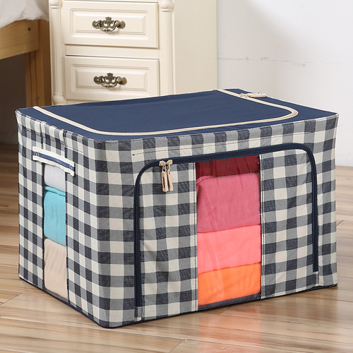 Solno Clothes Storage Box Fabric Organizing Box Oxford Fabric Quilt Storage Bag Toy Storage Box Wardrobe Shipping