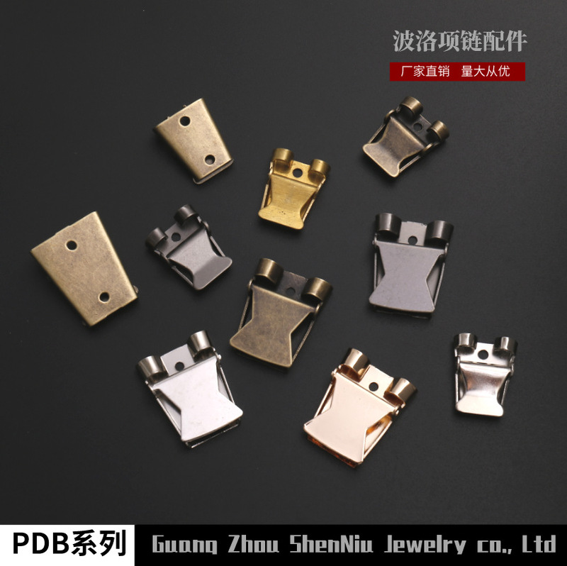 22BLK Polo with metal accessories wholesale Polo with metal buckle Polo tie metal buckle wholesale back buckle