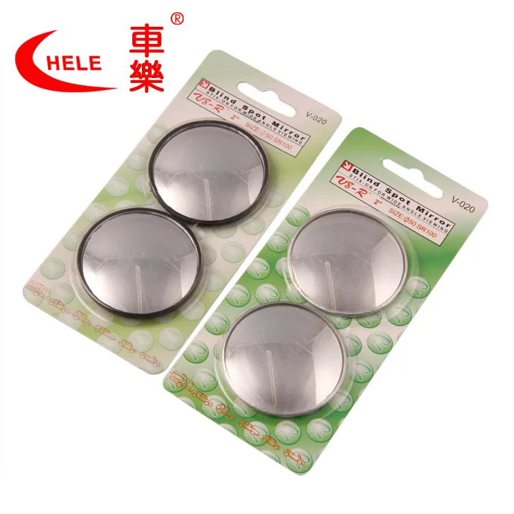 Auxiliary rotating retroreflective glass rear view mirror, wholesale