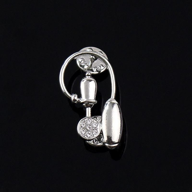 Insignias y alfileres médicos para doctor, enfermera, ECG, ambulancia, dentista – equipo médico decorativo.