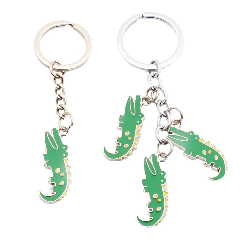 Personalized Metal Color Mini Crocodile Keychain Pendant Cute Student Small Gift New Year Hanging for Boys and Girls Personalized Metal Color Mini Crocodile Keychain Pendant Cute Student Small Gift New Year Hanging for Boys and Girls