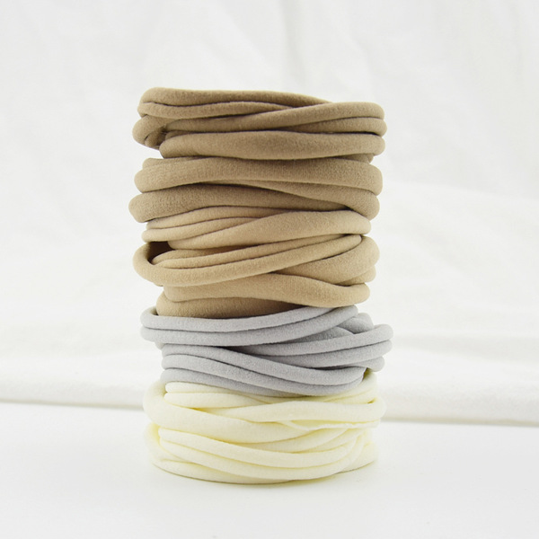 Children's nylon elastic headband for early age