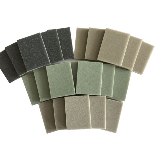 Foreign trade supply 30*40*5mm sponge sand block woodworking polishing paint surface polishing repair square sponge sandpaper