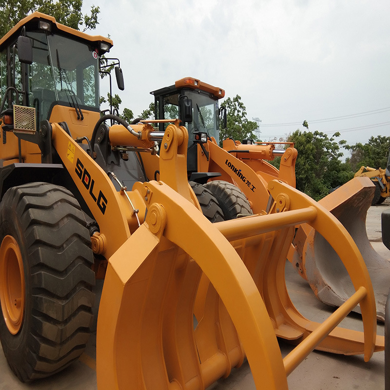 现货直销二手柳工 龙工 临工50抓木机 抱夹铲车