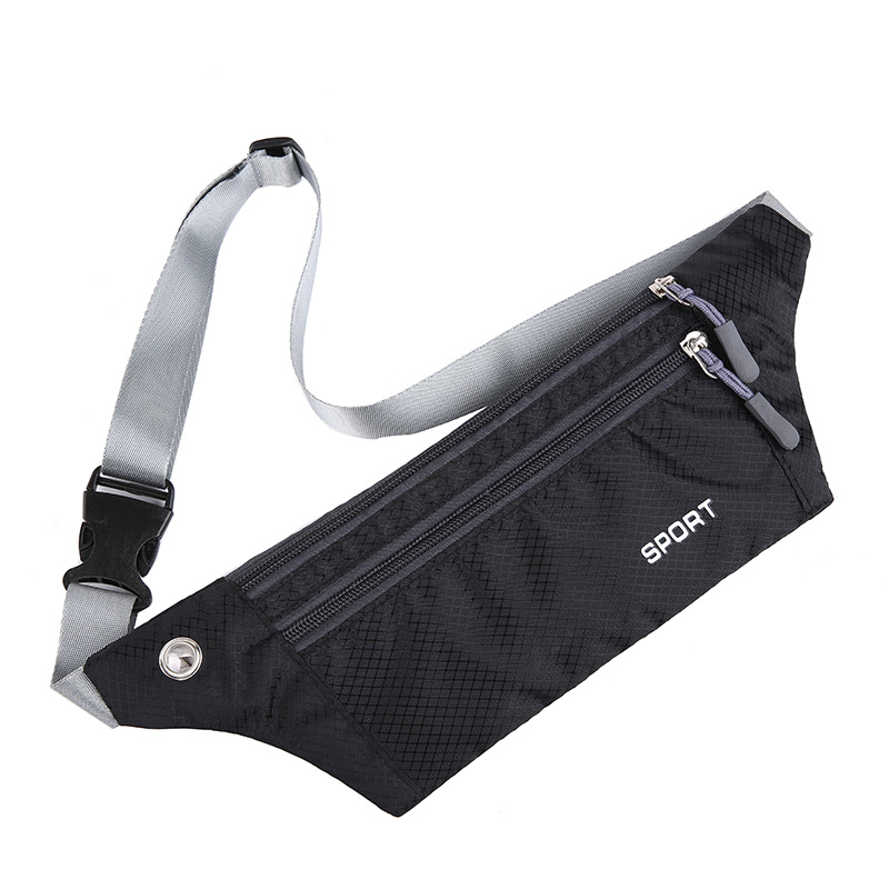 Outdoor Fashion Running Leisure Sports Waist Bag Invisible Diagonal Sports Shoulder Bag Printed Close-Fitting Mobile Phone Waist Bag