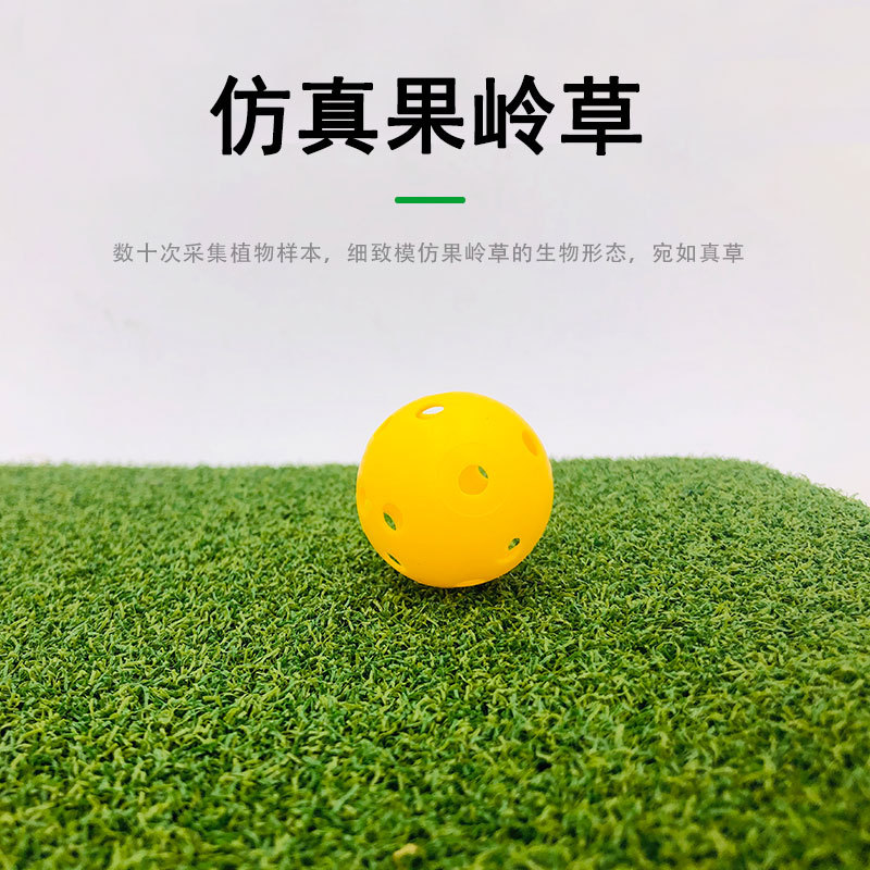 Transfronteriza Venta caliente estera de la práctica del golf de alta simulación elástica verde Golf entrenador de interior fuente de fábrica al por mayor