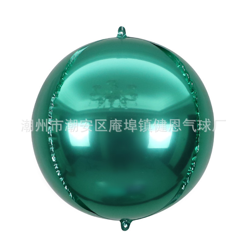 Globo aluminio redondo 4D grande