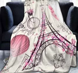 Creative keep warm duvet, digital double-sided flannel sofa