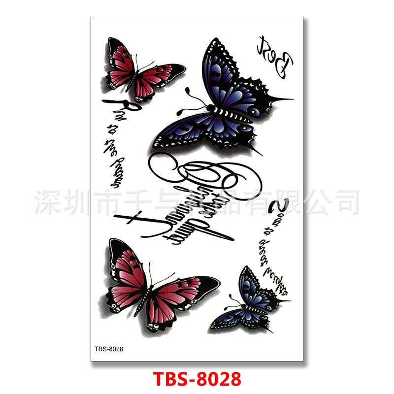 Поставщик производителю тотем большой цветок рука рука половина-руки тату Stickers тату наклейки