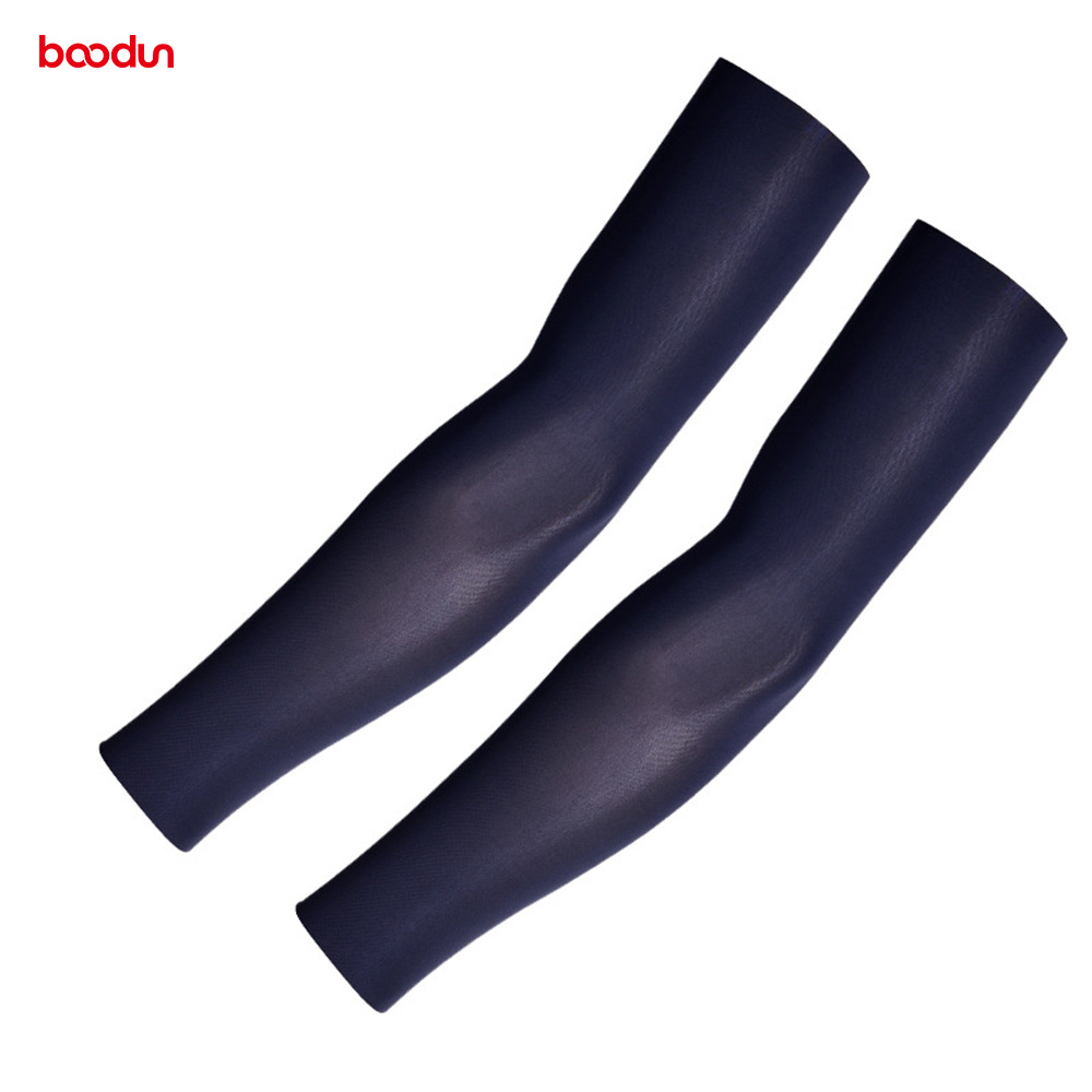 Boton Sports Outdoor 1369 Solid Color Ice Silk Sleeves Sunscreen Arm Protection Bicycle Ice Sleeves Sports Riding Sleeves