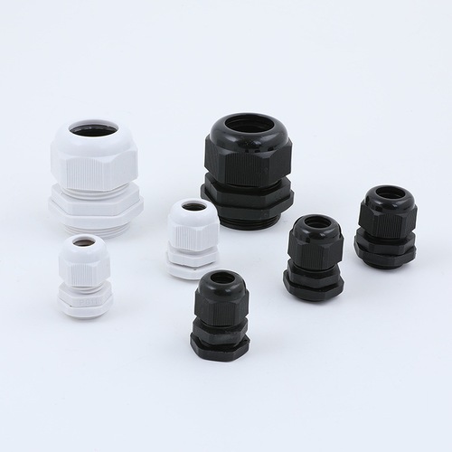 Nylon waterproof connector wire seal fixed head m20 locking pg11/21/16/9/7 cable connector threading