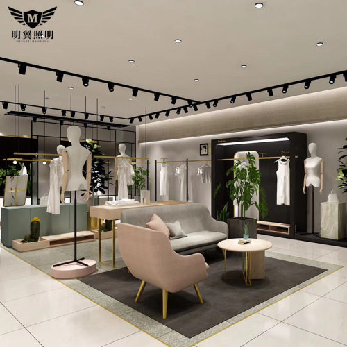 30W second and third line track light supermarket chain led rotatable track light store clothing surface mounted spotlight commercial