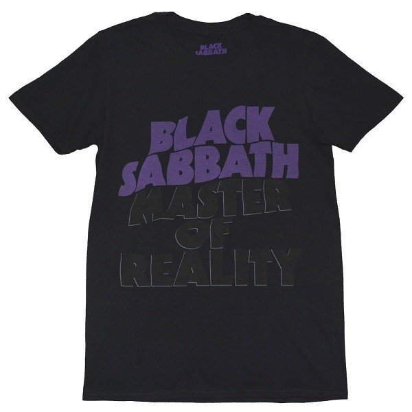 Black Sabbath Master of Reality Black Sabbath Heavy Metal Rock Band T-Shirt