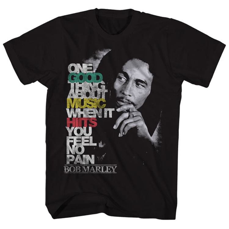 Bob Marley Bob Marley rock punk vintage classic short sleeve t-shirt