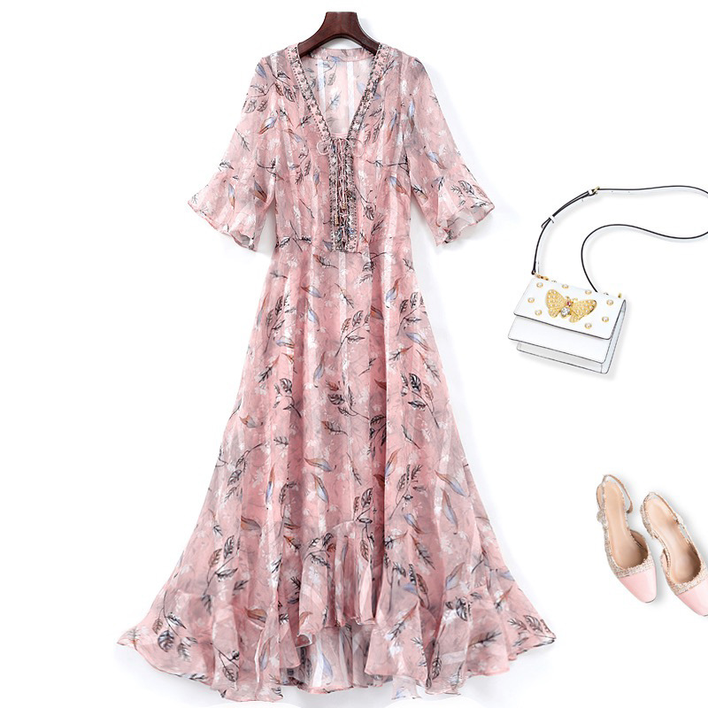 Cute summer shiffon dress