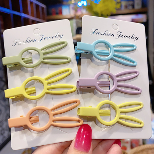 South Korea's Dongdaemun Crown Love Set Hair Clip Children's Simple Bangs Clip Girls Hyuna Internet Celebrity Best-Selling Hair Accessories