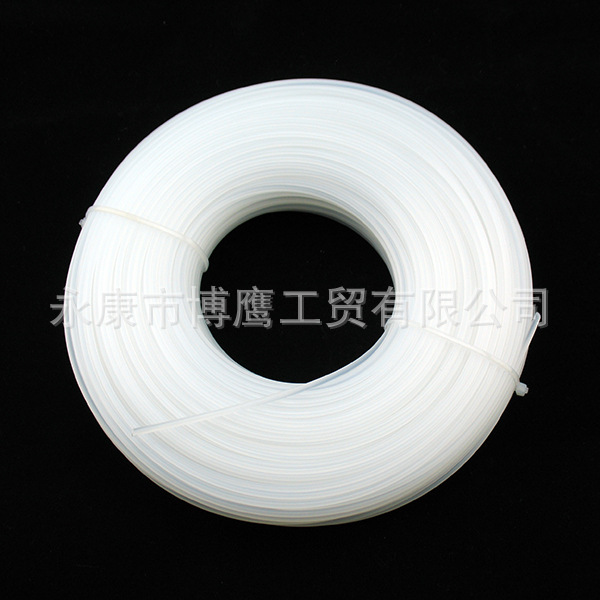 供应2.4mm/3.0mm圆形 方形打草绳  割草机打草头专用尼龙绳