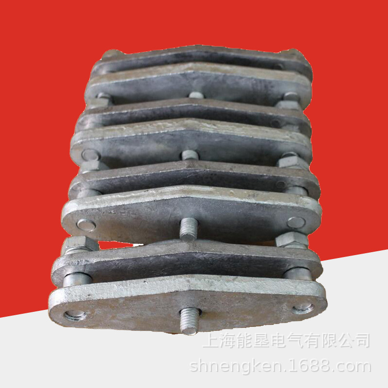 电力金具MNP-102户内 母线固定金具 平式固定金具