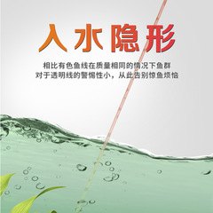 Factory Direct Sale 7-Color Spotted Fishing Line 100M Main Line and Leader Line Camouflage Nylon Fishing Line Competitive Fishing Line