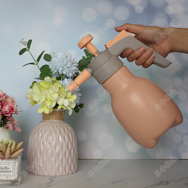 Regadera de flores, desinfección, regadera, jardinería, regadera, pulverizadora de plástico, pulverizador de presión atmosférica, pequeña botella de pulverizador de presión image 12