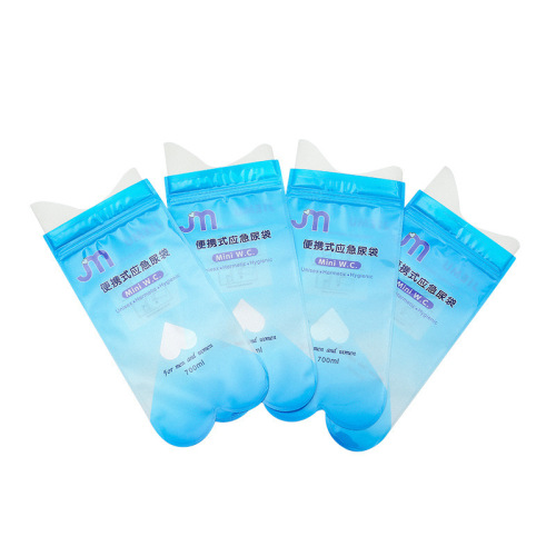 New emergency convenient urine bag, travel vehicle, portable unisex urine bag, vomiting bag, 4 pieces