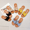 Summer slippers, slide, beach footwear, 2020, Korean style, soft sole