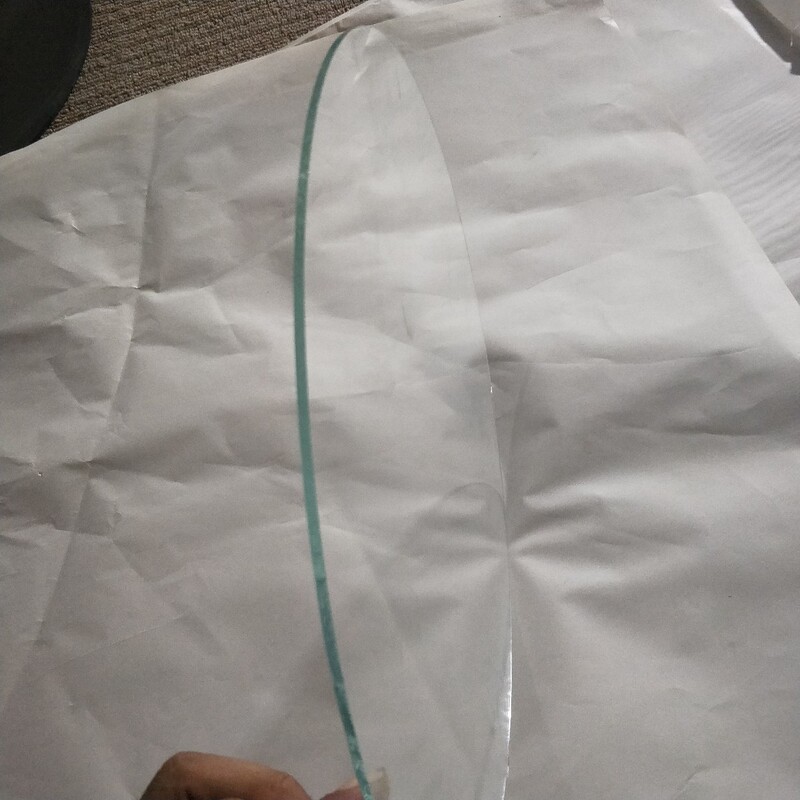 1-10mm Flat Glass Manufacturer, Standard Round Glass Sheet, Transparent White Glass, Customized Lighting Glass