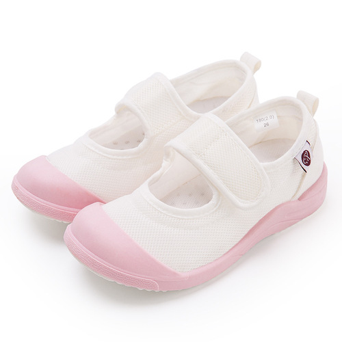 Soft-soled canvas shoes for girls and boys, suitable for spring and autumn, breathable children's indoor sports shoes.