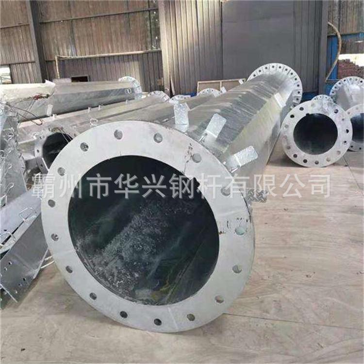 耐张输电钢管杆 10KV钢管塔 电缆终端钢制电力杆 价格批发