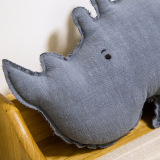 Креативная игрушка, подушка с животными, ткань, диван, кролик, кукла, из хлопка и льна