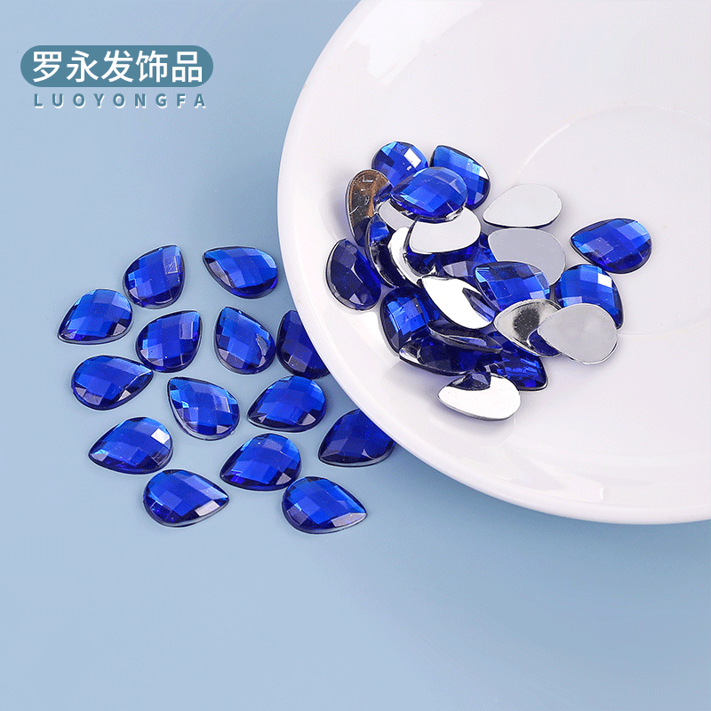 acrylic accessories drop-shaped