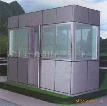 复合铝板双向收费岗亭商场车站岗亭户外活动岗亭小区门卫值班岗亭