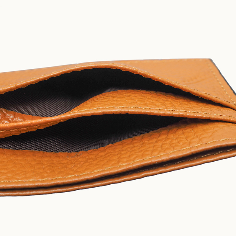 クロスボーダー本革超薄型カードバッグメンズシンプル名刺ホルダーレディース小型カードミニバスカードホルダーカードカバー