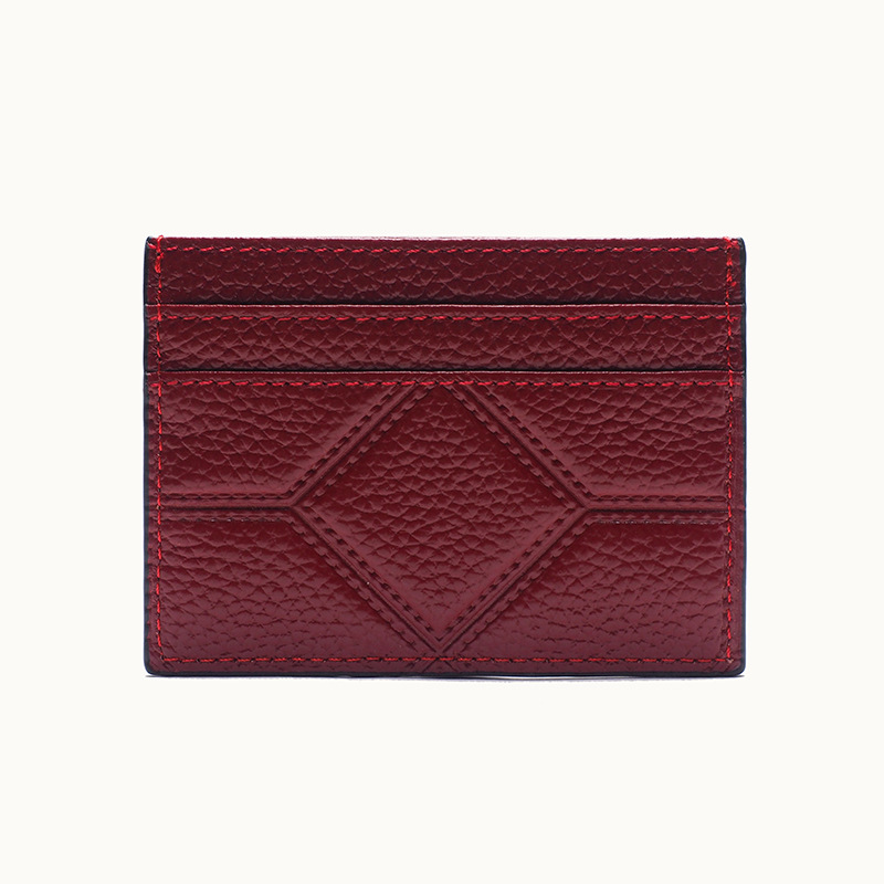 クロスボーダー本革超薄型カードバッグメンズシンプル名刺ホルダーレディース小型カードミニバスカードホルダーカードカバー