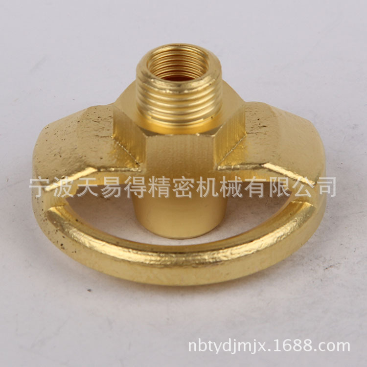 工厂热销cnc铝件定制 刨削铜冲压件 黄铜铝合金气动元件冲压加工