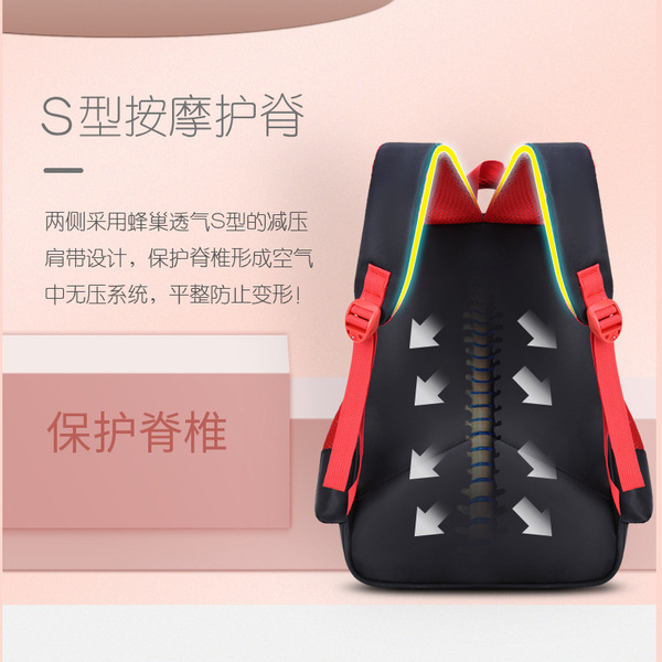 Cartoon cute backpack for men and women lightweight