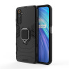 Cross -border OPPO Realme C15 ring support case A52 Creative Black Panther Armor