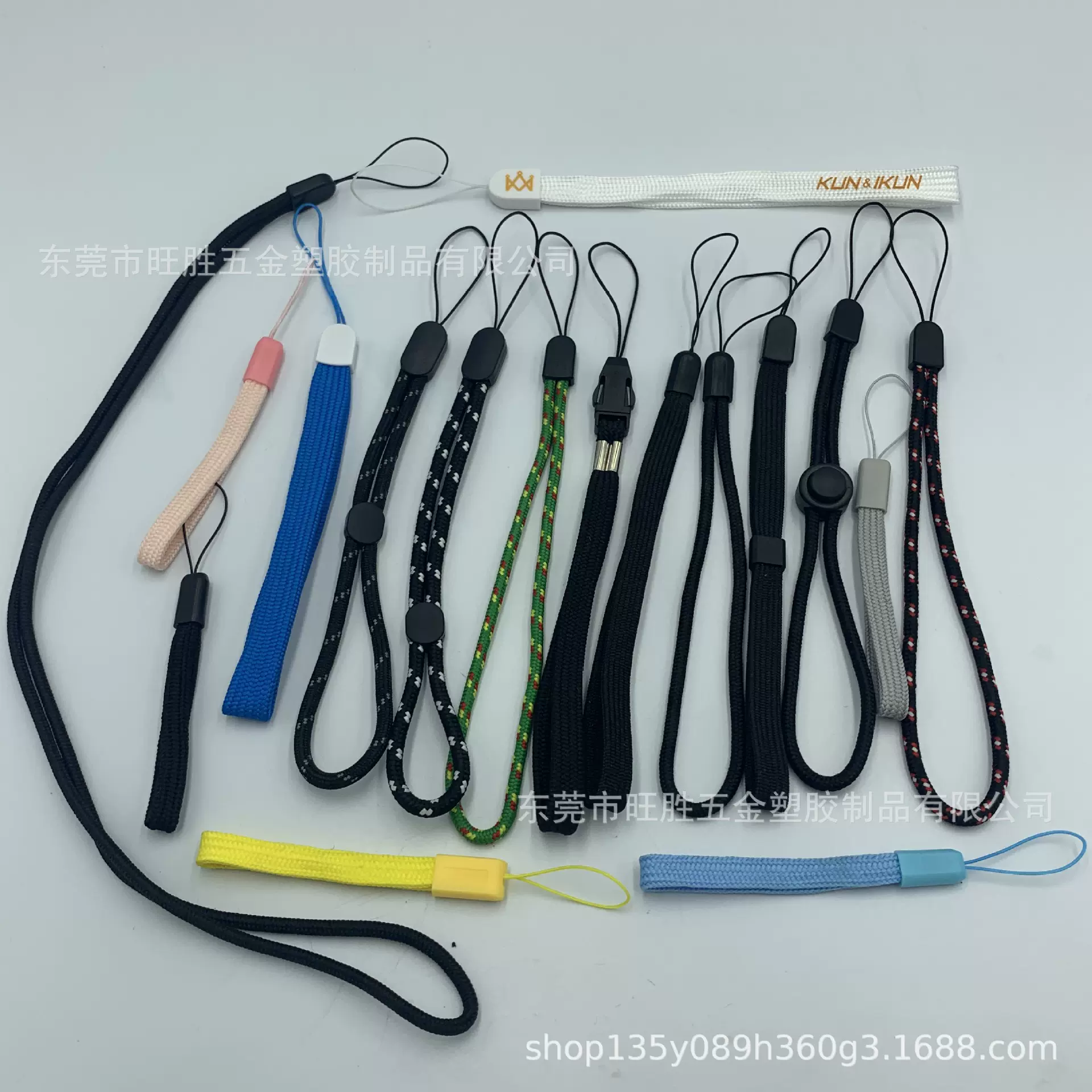 厂家直销手机挂绳手腕款手机挂绳尼龙手机挂绳批发3.0mm