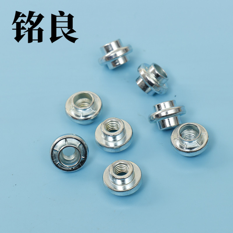 不锈钢非标双头柱螺母M6 嵌件螺母 双头连接螺母 内外牙螺母