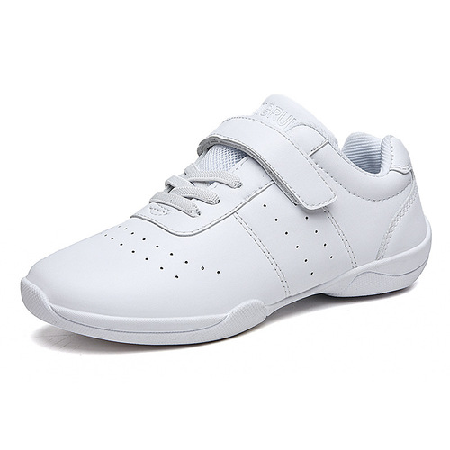 Yingrui Children's Competitive Aerobics Shoes, White Cheerleading Shoes, Training and Competition Shoes, Dance Shoes, Outdoor Wear, Fashionable Summer
