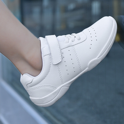 Yingrui Children's Competitive Aerobics Shoes, White Cheerleading Shoes, Training and Competition Shoes, Dance Shoes, Outdoor Wear, Fashionable Summer