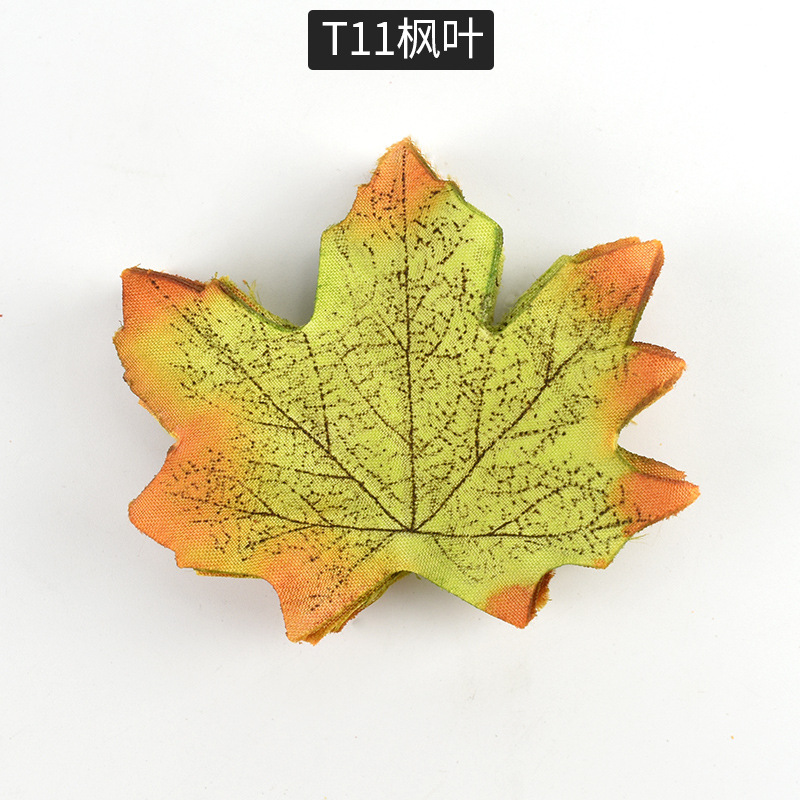 T11 hoja de arce verde (100PCS)