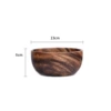 Acacia wood bowl diameter 13cm height 6cm