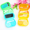 891 cute cartoon contact lenses box care box partner box kitten pupil box glasses box