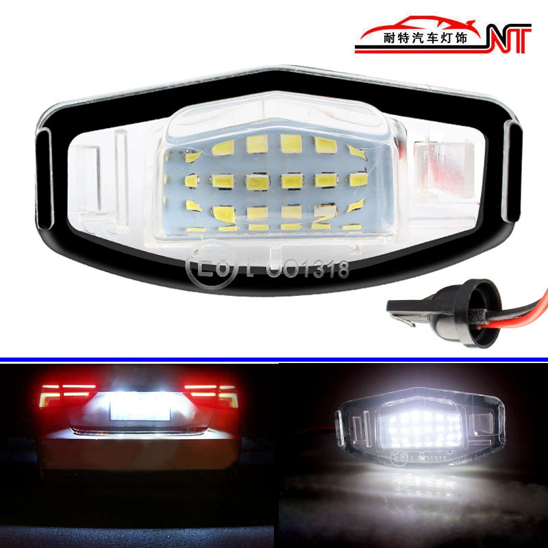 Трансграничная поставка для светодиодной подсветки номерного знака Honda Civic Accord Odyssey