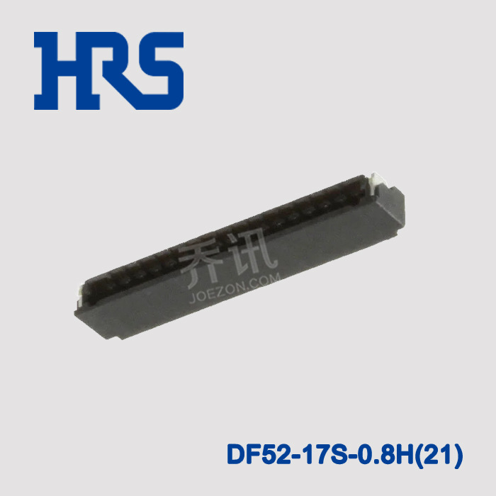 DF52-17S-0.8H(21)  HRS  17PIN ɫ0.8mm ֻ