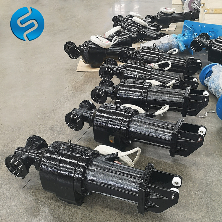 水下推流搅拌器  低速潜水推流器    QJB型齿轮减速潜水推流器