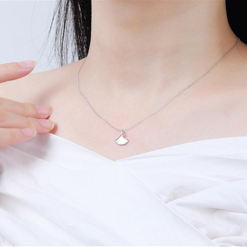 Necklace female clavicle chain student Korean version simple couple bestie necklace girl heart ins internet celebrity pearl gift
