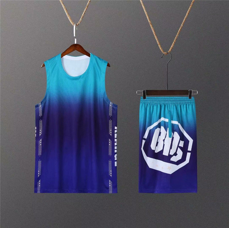 New Design Basketball Uniform Set for Men and Women with Printed Logo Vest Casual Sports Training Jersey Competition Team Uniform