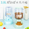 Cat bowl, dog bowl pet automatic feeder feeder feeder large -capacity wholesale wheat straw dog food pot dog pot drinking water